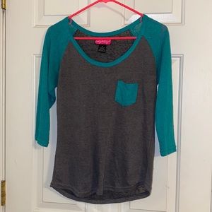 Medium say what baseball sleeve shirt